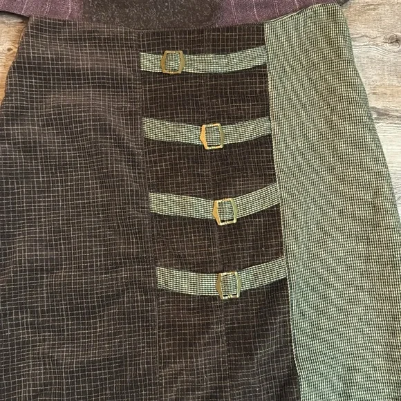 Vintage 1ofakind Designer California 2 piece multipattern tweed skirt & jacket - Picture 5 of 8